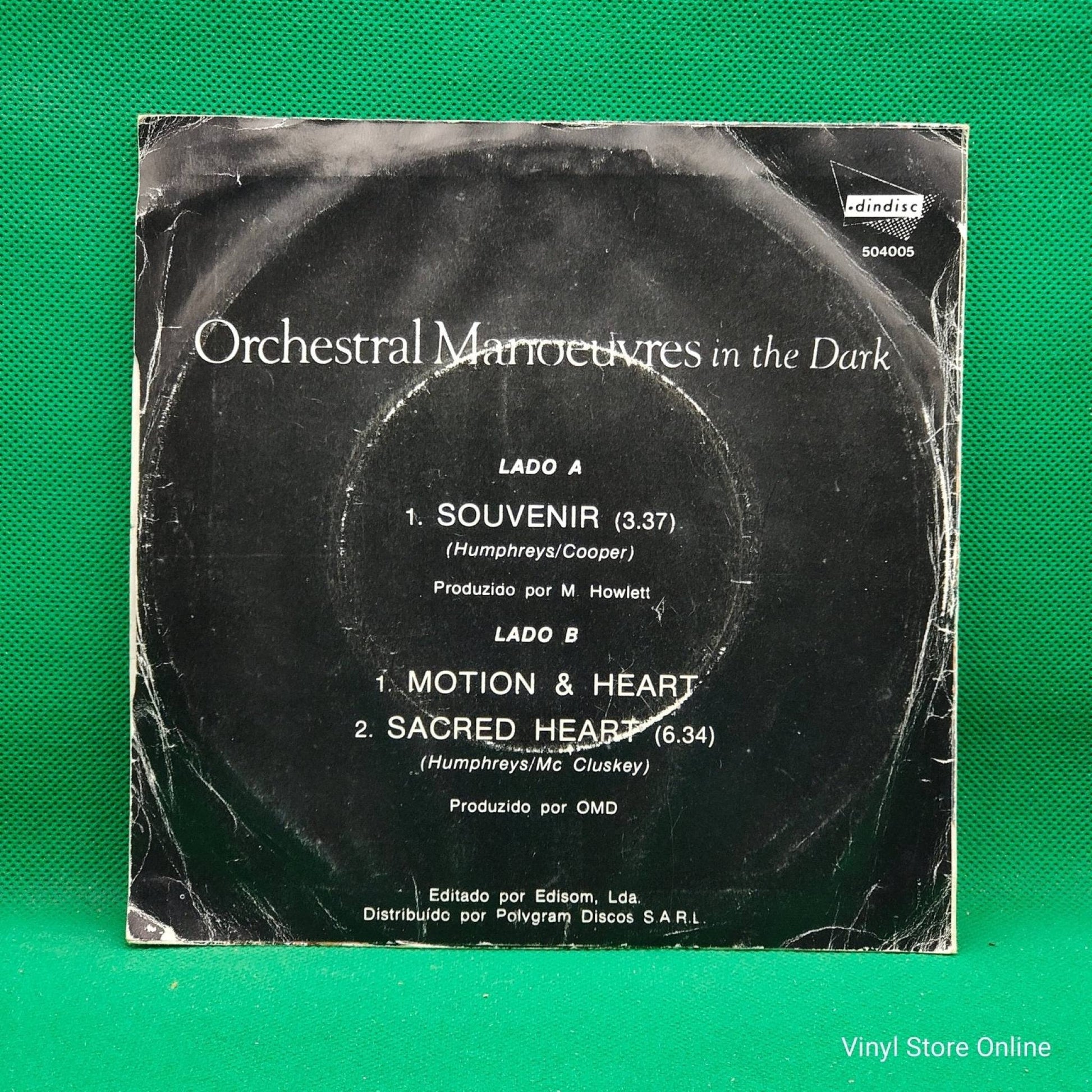 Orchestral Manoeuvres In The Dark ‎– Souvenir - Vinyl Store Online