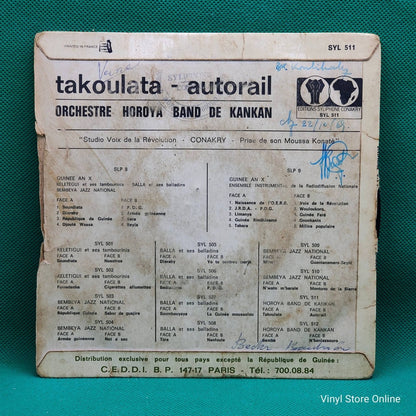 Orchestre Horoya Band De Kankan ‎– Takoulata / Autorail - Vinyl Store Online