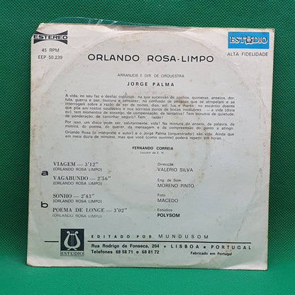 Orlando Rosa Limpo ‎– Viagem - Vinyl Store Online
