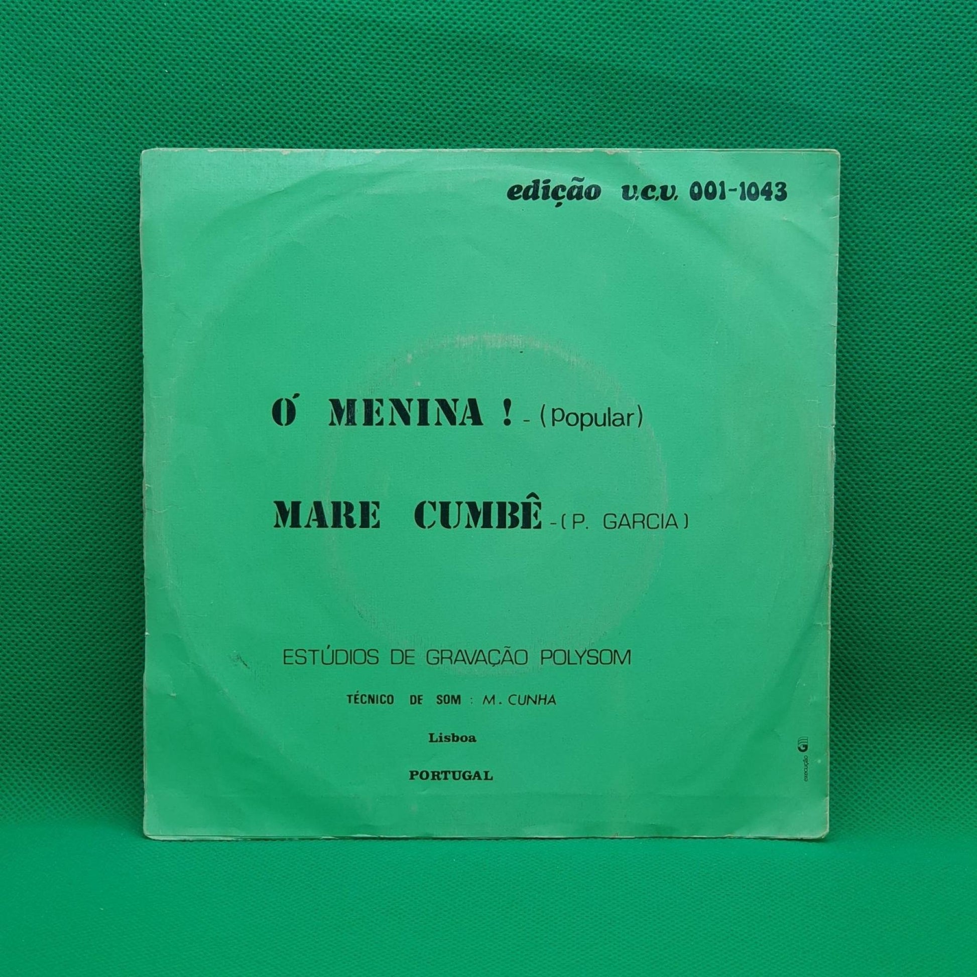 Os Apolos ‎– Ó Menina ! / Mare Cumbê - Vinyl Store Online