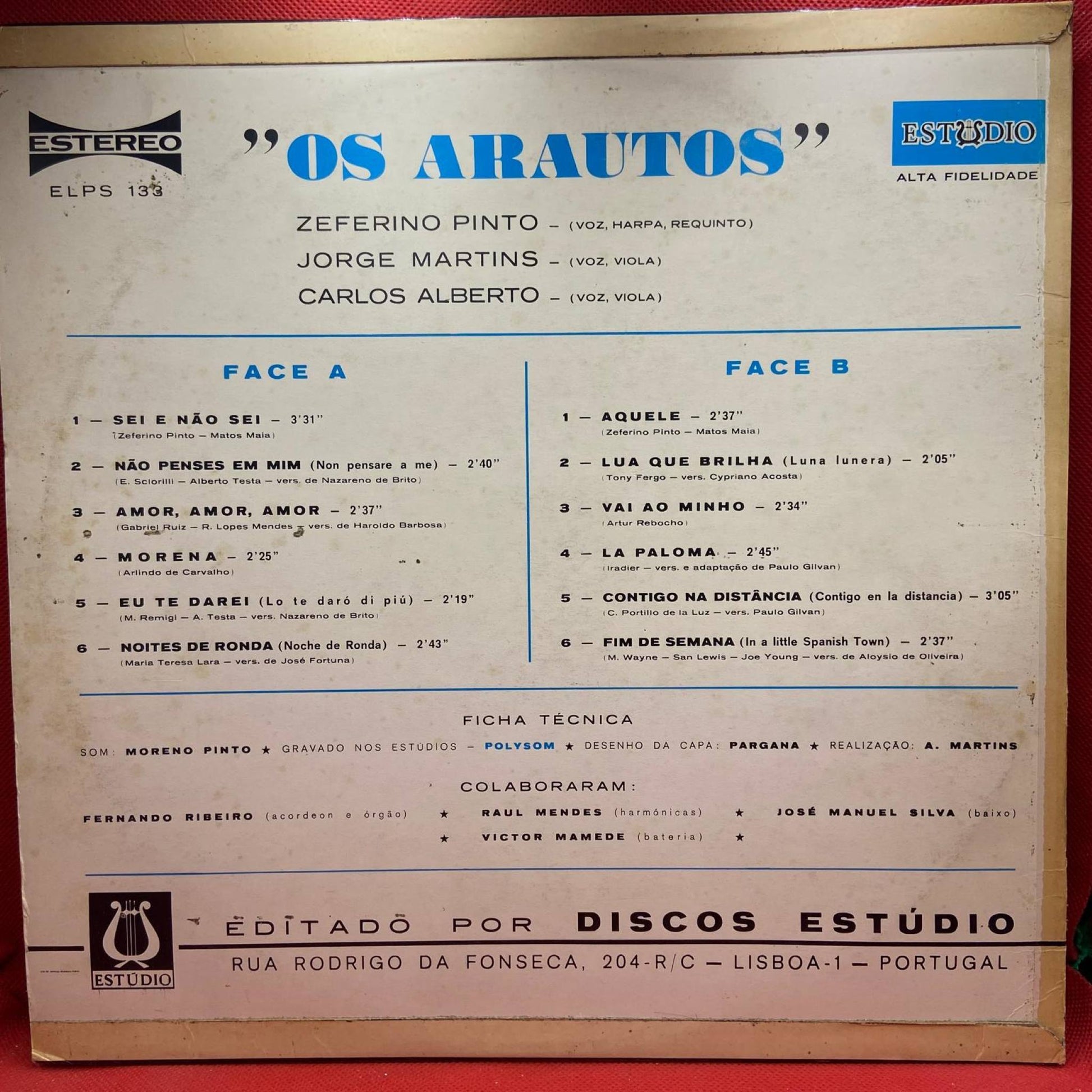 Os Arautos ‎– Os Arautos - Vinyl Store Online