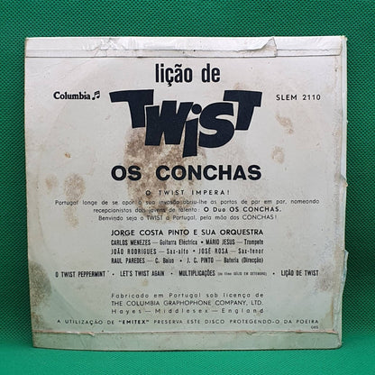 Os Conchas ‎– Lição De Twist - Vinyl Store Online