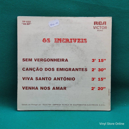 Os Incríveis ‎– Sem Vergonheira - Vinyl Store Online
