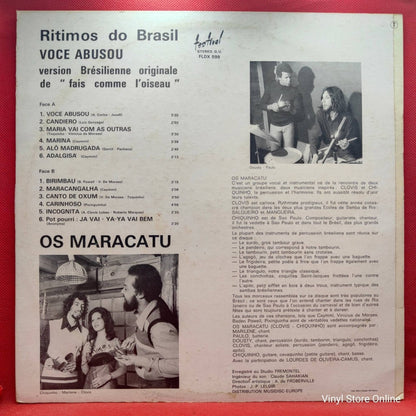 Os Maracatu ‎– Ritimos Do Brasil - Vinyl Store Online