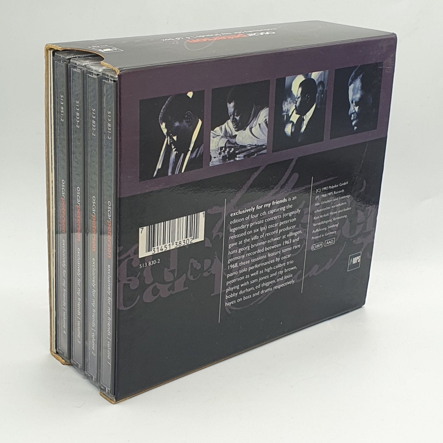 Oscar Peterson ‎– Exclusively For My Friends - Vinyl Store Online