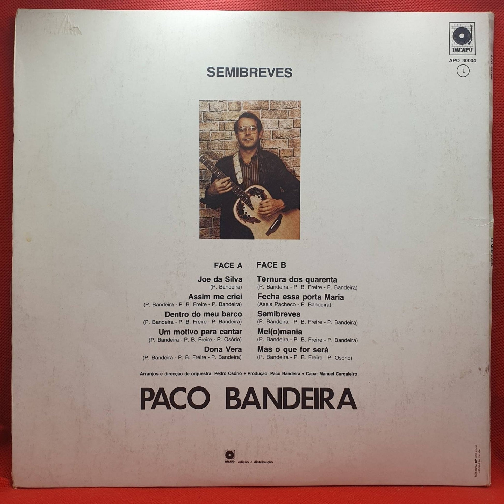 Paco Bandeira ‎– Semibreves - Vinyl Store Online