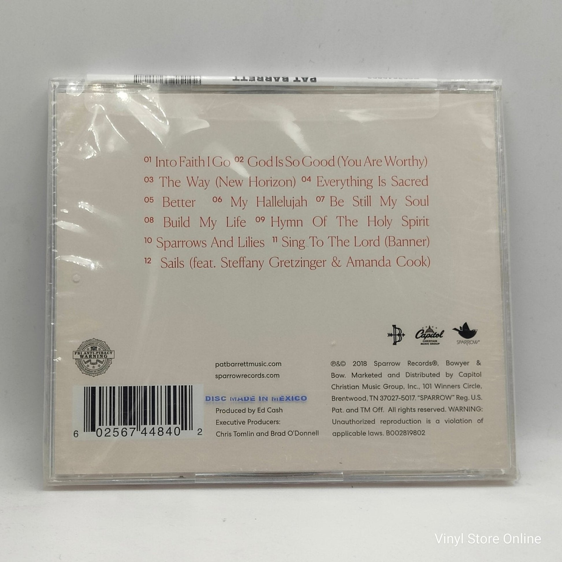 Pat Barrett ‎– Pat Barrett - Vinyl Store Online