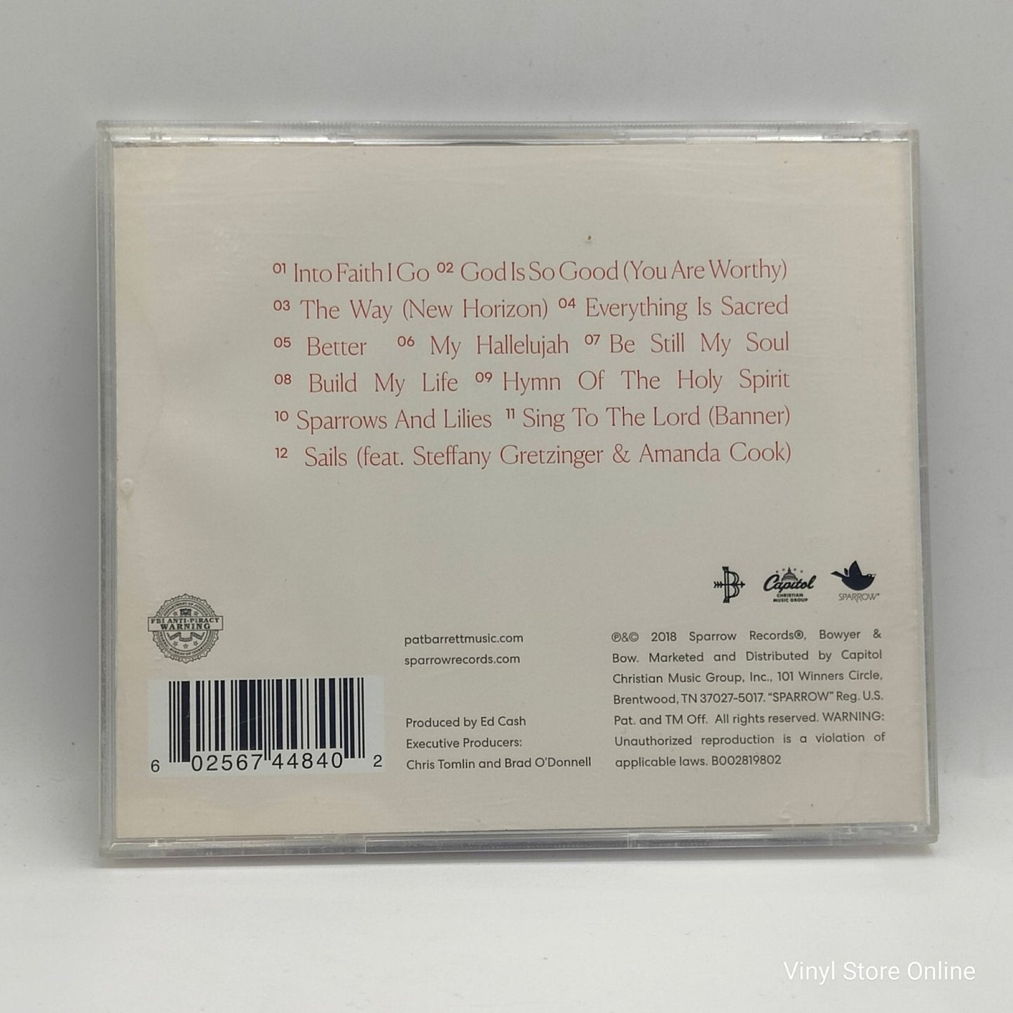 Pat Barrett ‎– Pat Barrett - Vinyl Store Online