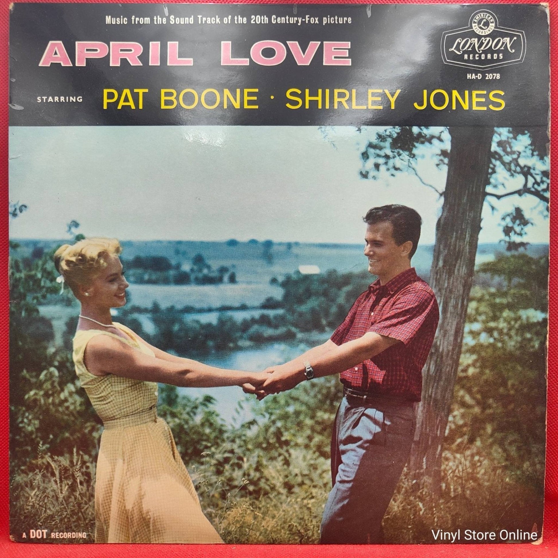 Pat Boone, Lionel Newman, Shirley Jones – April Love - Vinyl Store Online