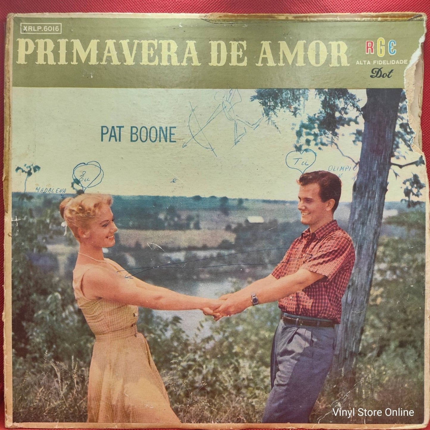 Pat Boone ‎– Primavera De Amor - Vinyl Store Online