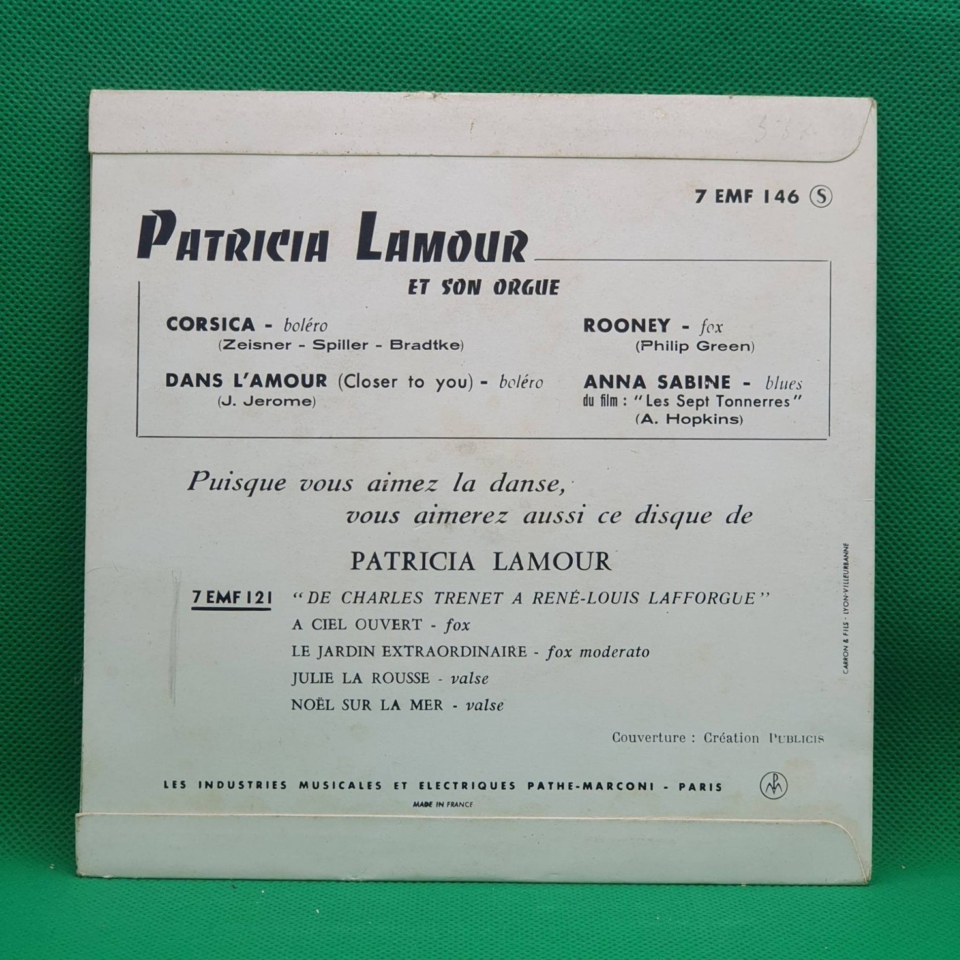 Patricia Lamour ‎– Orgarama No 1 - Vinyl Store Online