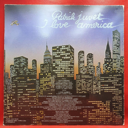 Patrick Juvet ‎– Got A Feeling - I Love America - Vinyl Store Online