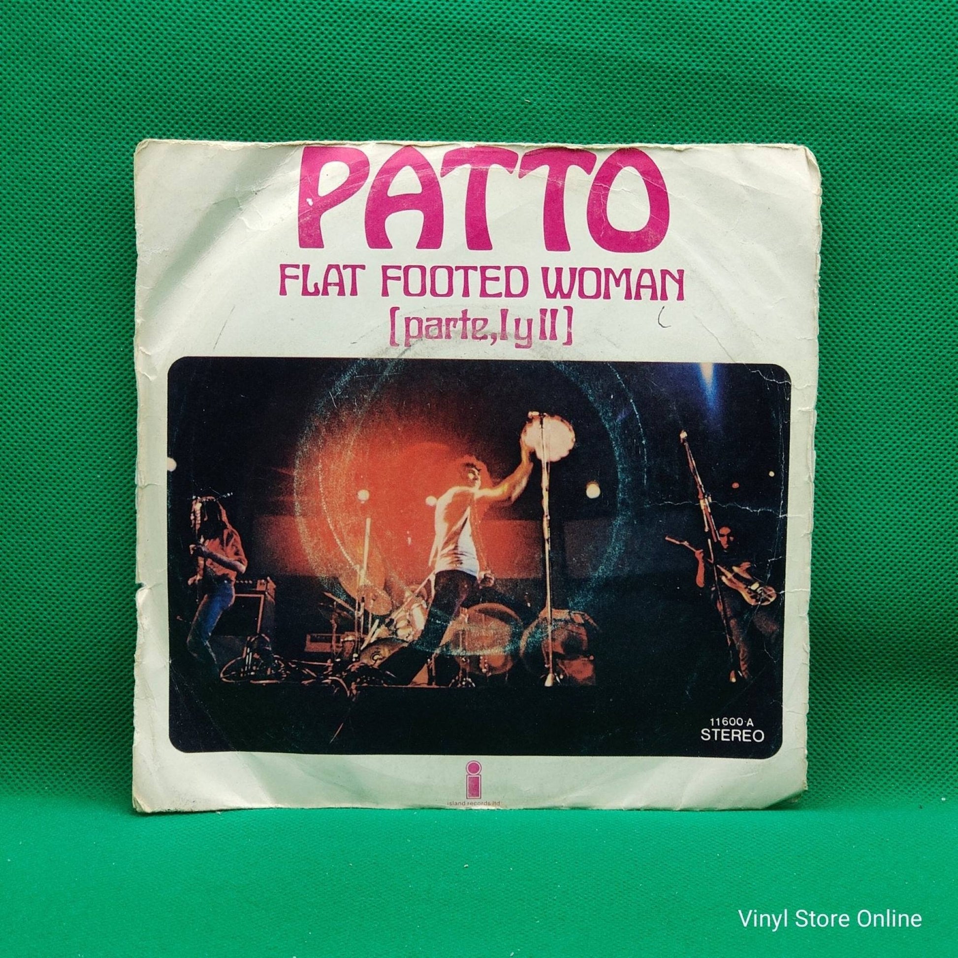 Patto ‎– Flat Footed Woman - Vinyl Store Online