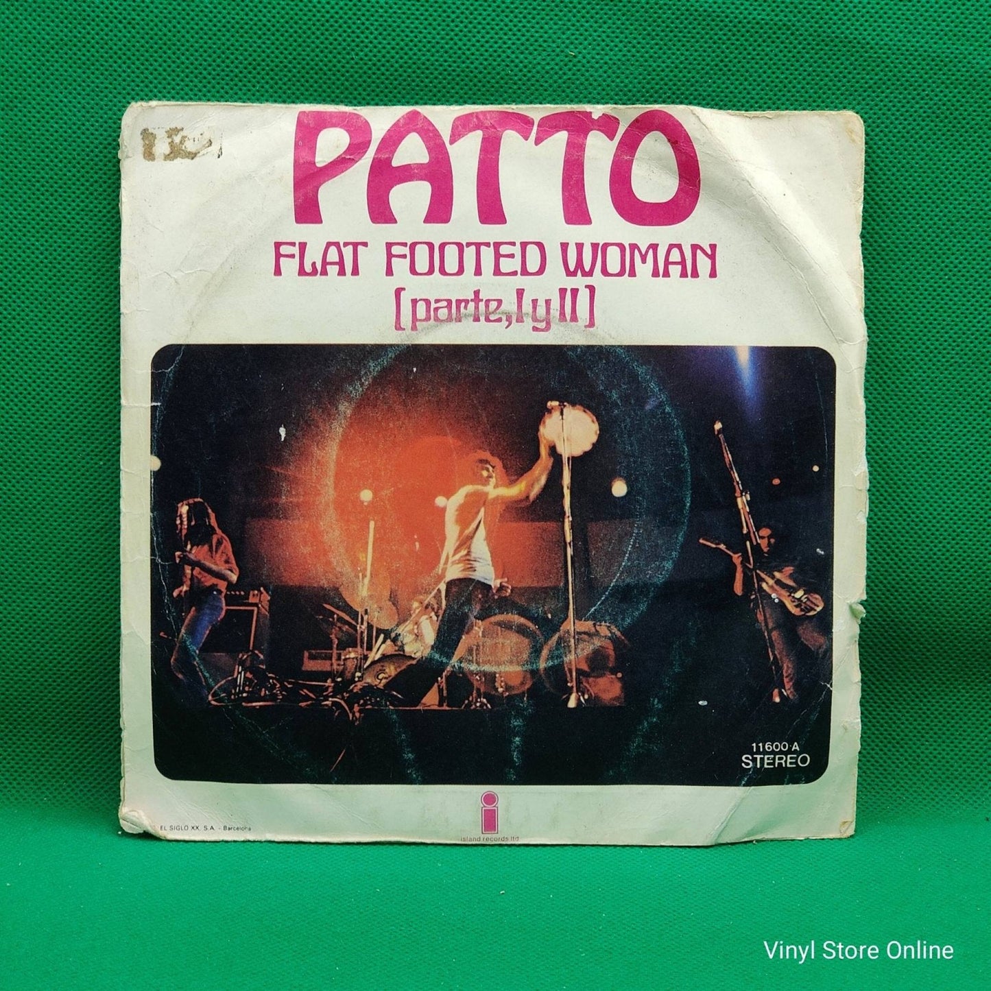 Patto ‎– Flat Footed Woman - Vinyl Store Online
