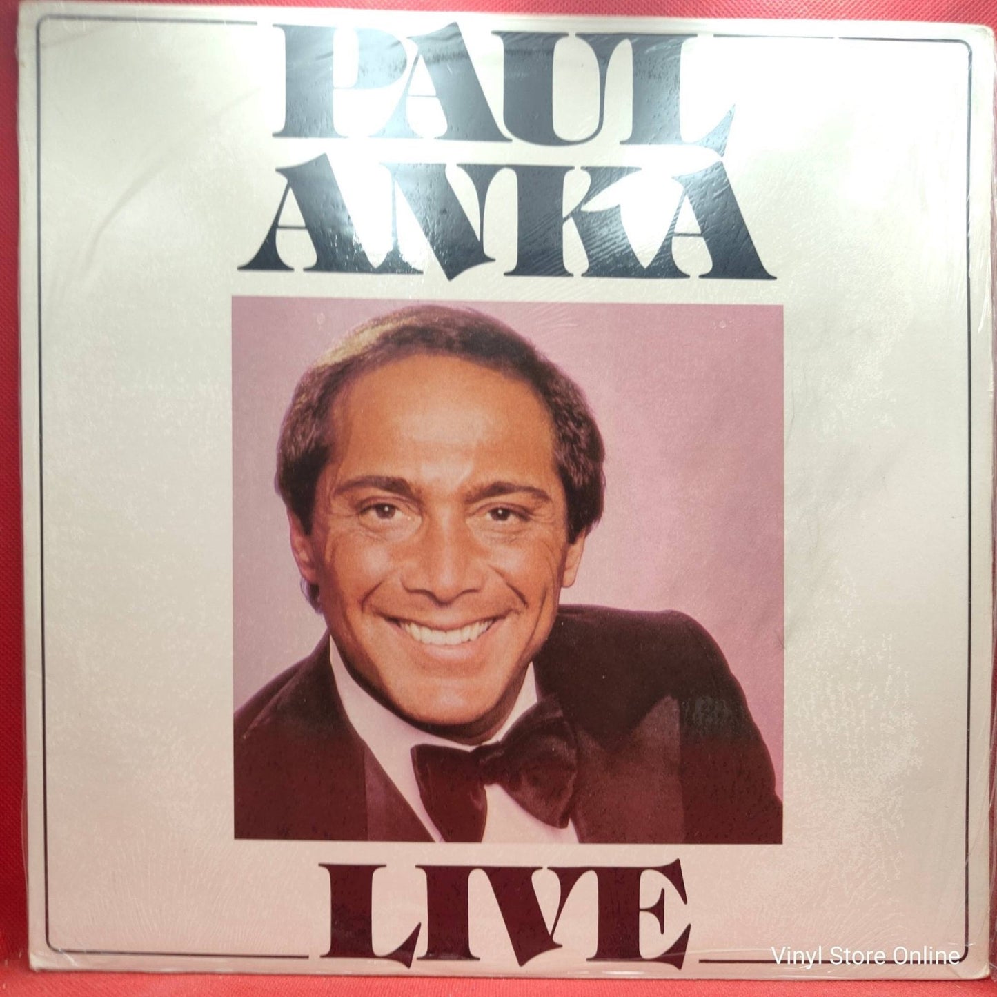 Paul Anka ‎– Live - Vinyl Store Online