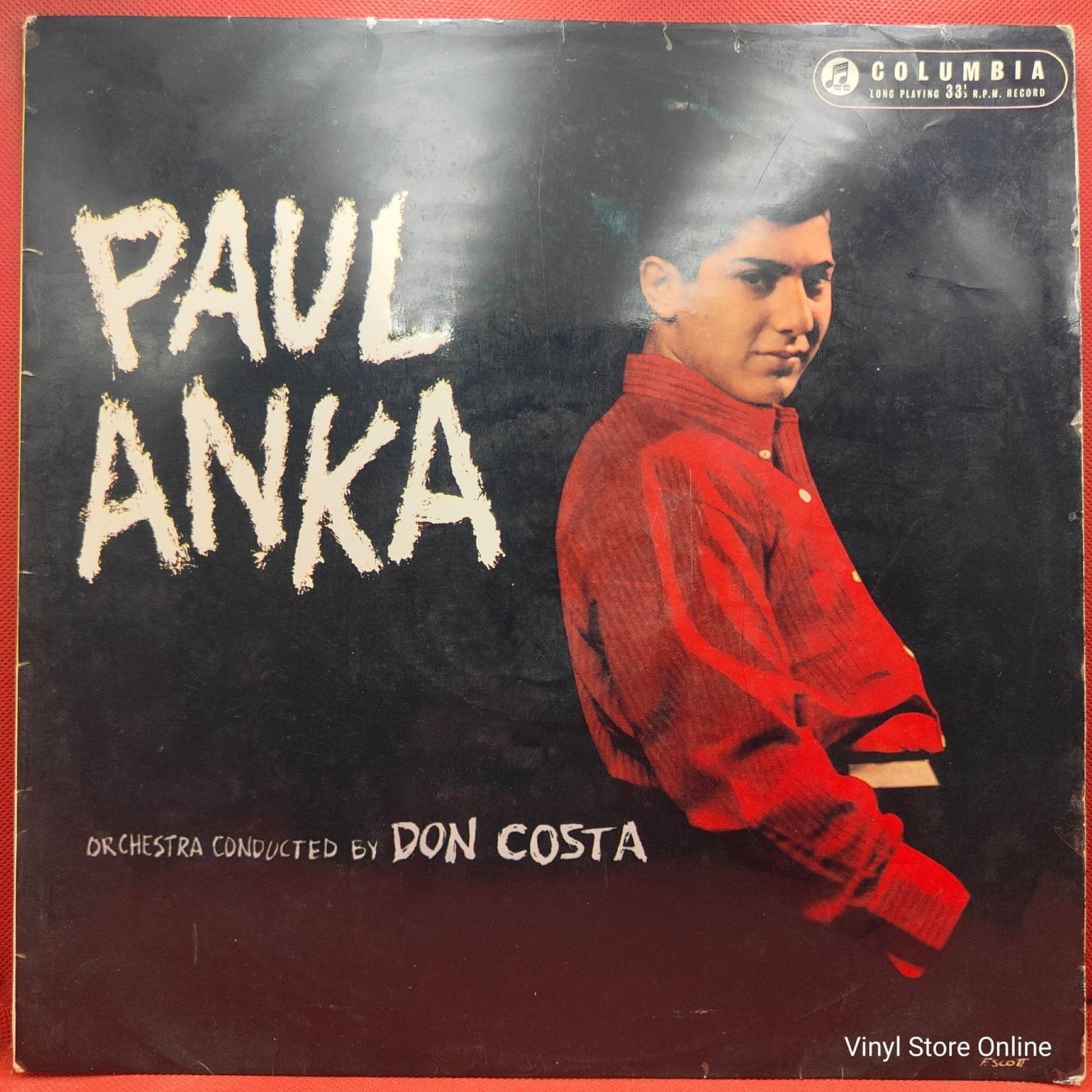 Paul Anka ‎– Paul Anka - Vinyl Store Online