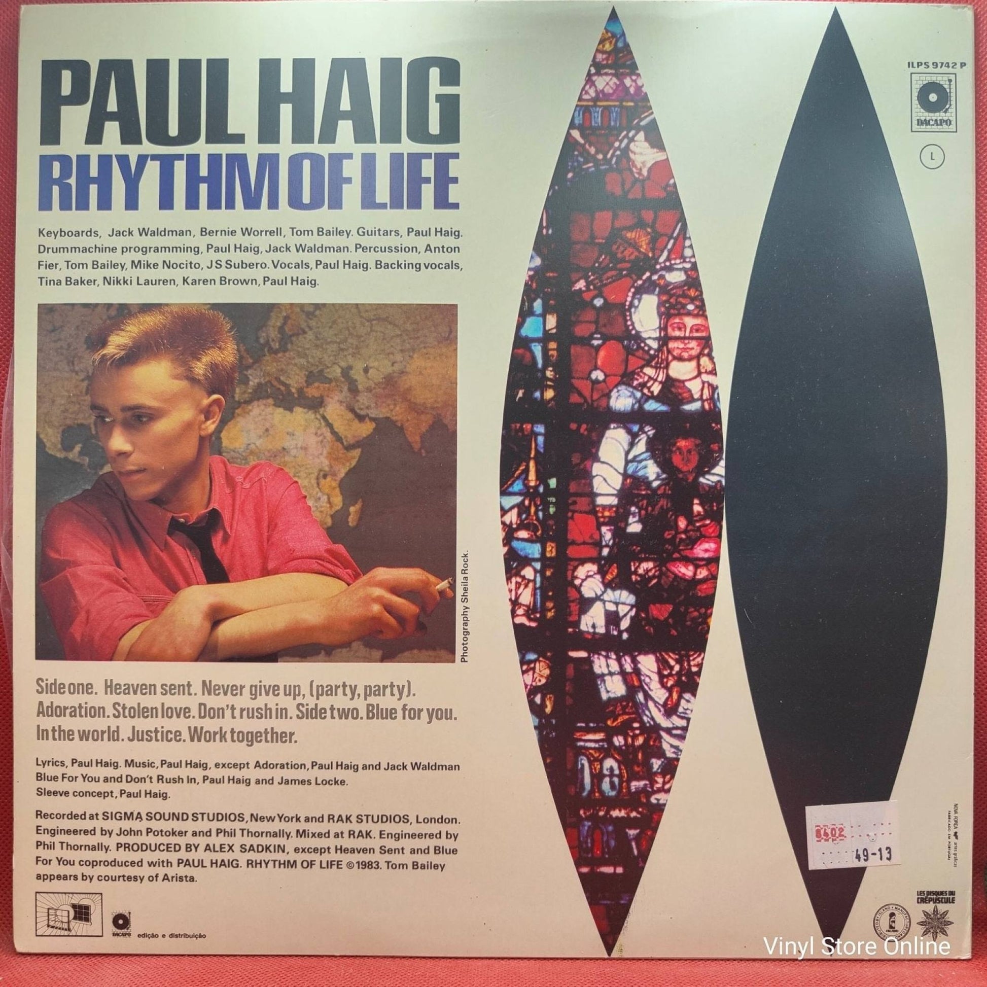 Paul Haig ‎– Rhythm Of Life - Vinyl Store Online