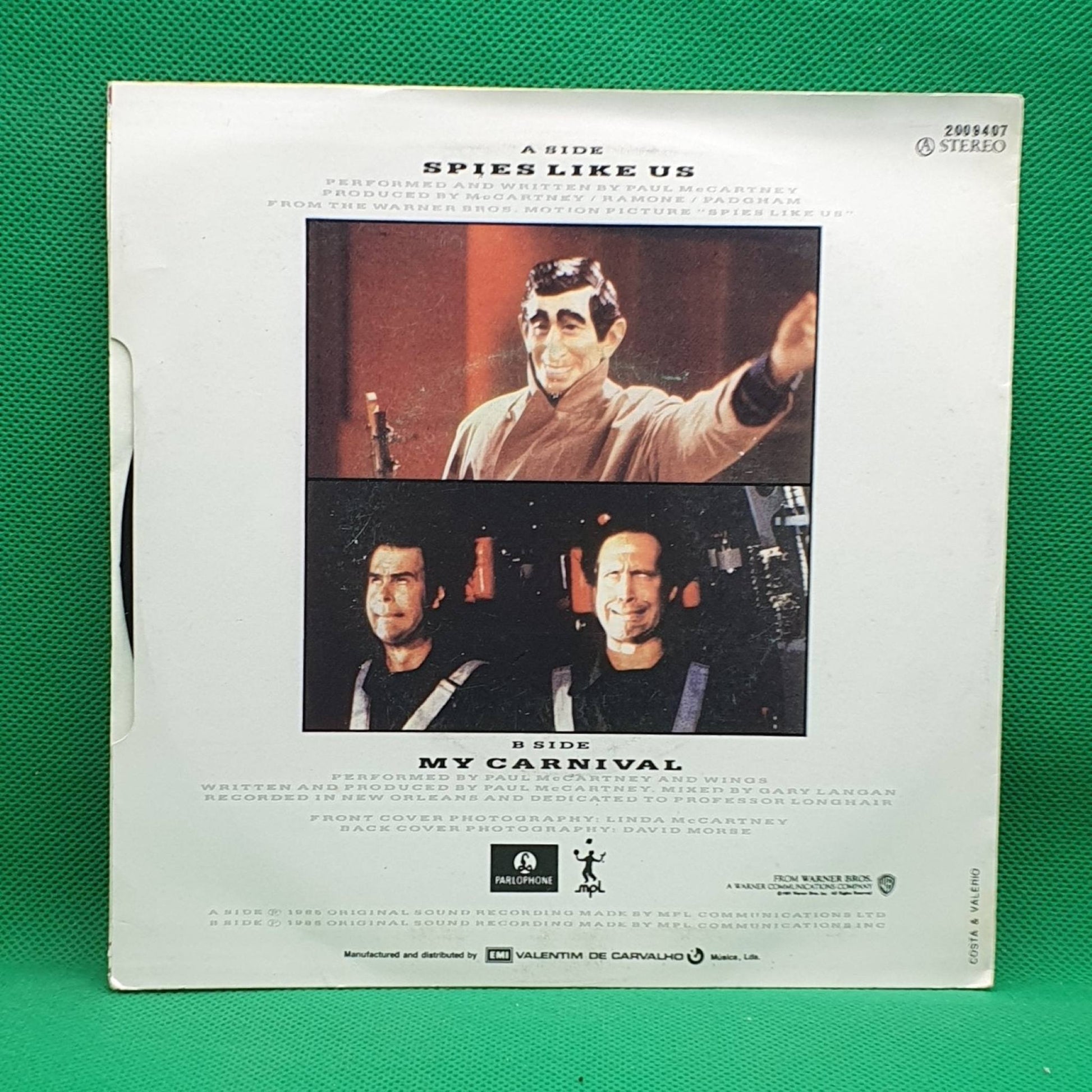 Paul McCartney ‎– Spies Like Us - Vinyl Store Online