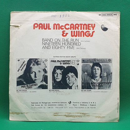 Paul McCartney & Wings ‎– Band On The Run / Nineteen Hundred And Eighty Five - Vinyl Store Online