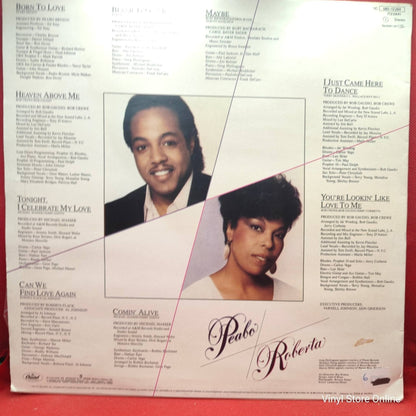 Peabo Bryson & Roberta Flack ‎– Born To Love - Vinyl Store Online