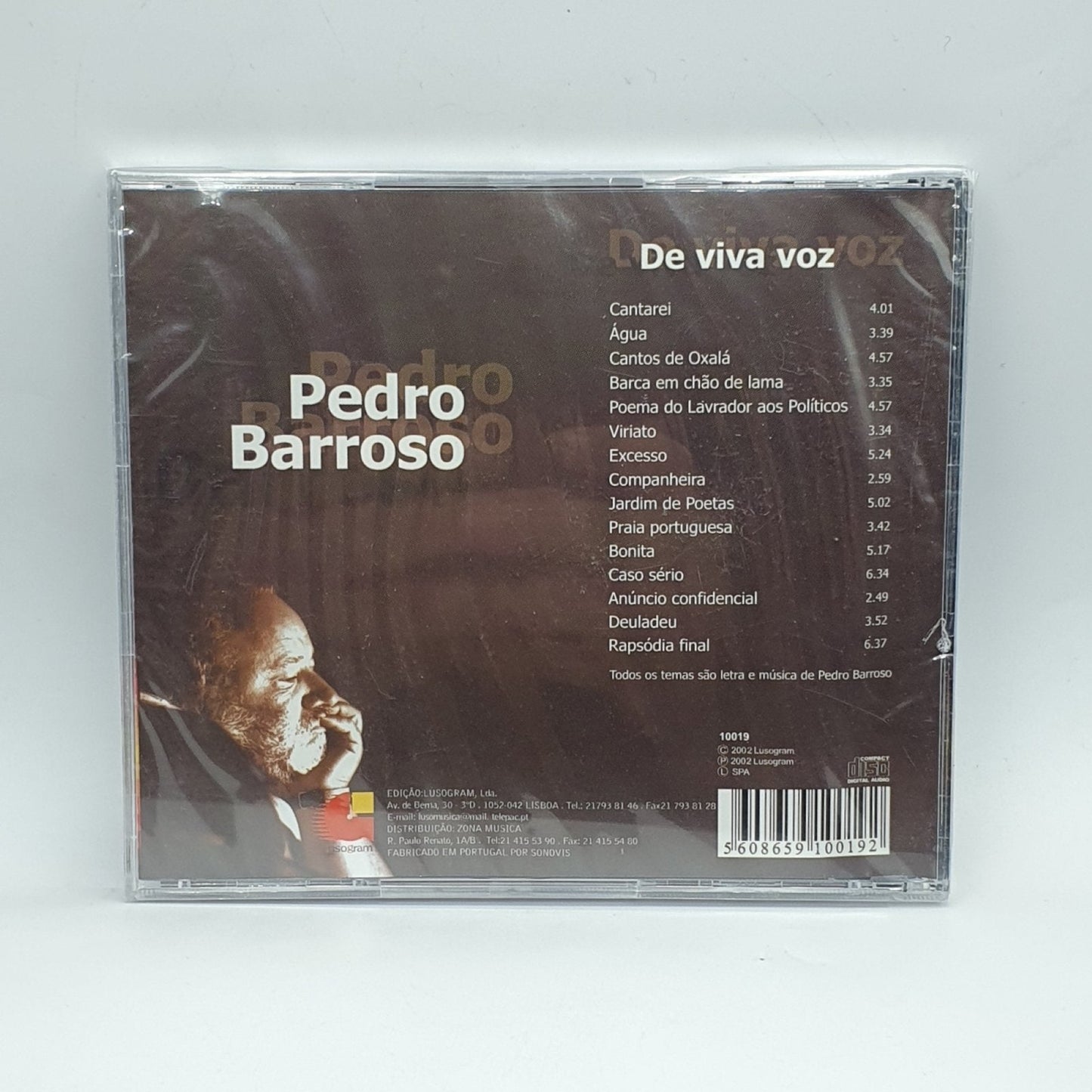 Pedro Barroso ‎– De Viva Voz - Vinyl Store Online