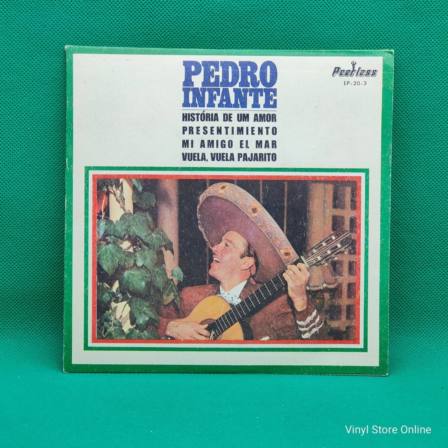 Pedro Infante ‎– História De Um Amor / Presentimiento - Vinyl Store Online