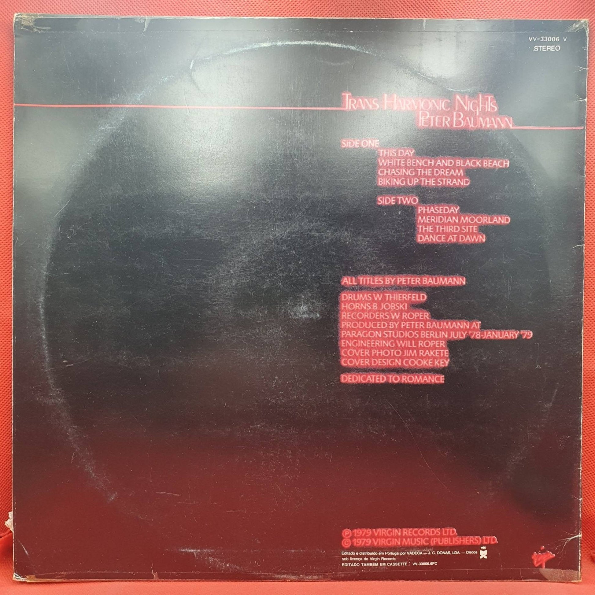 Peter Baumann ‎– Trans Harmonic Nights - Vinyl Store Online