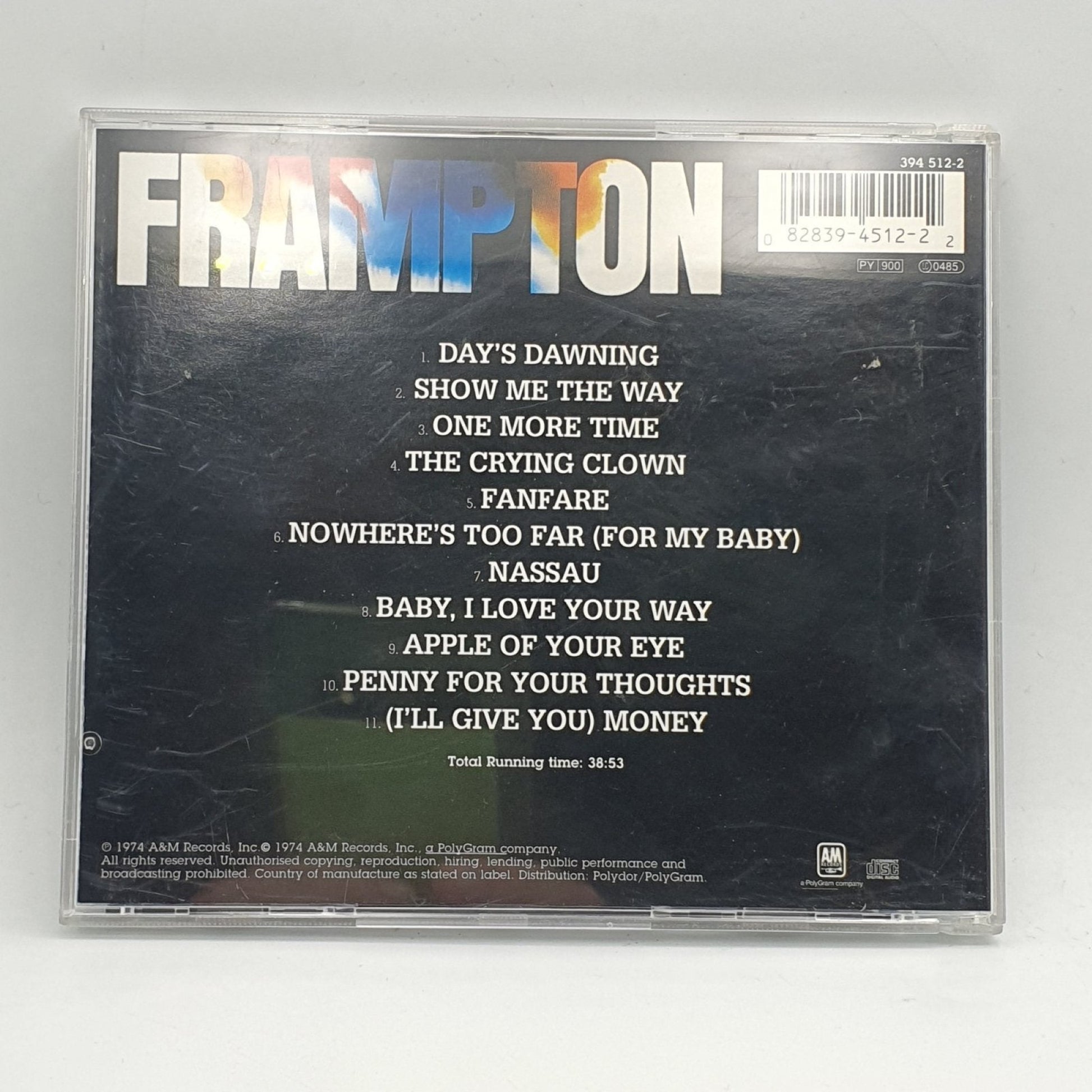 Peter Frampton ‎– Frampton - Vinyl Store Online