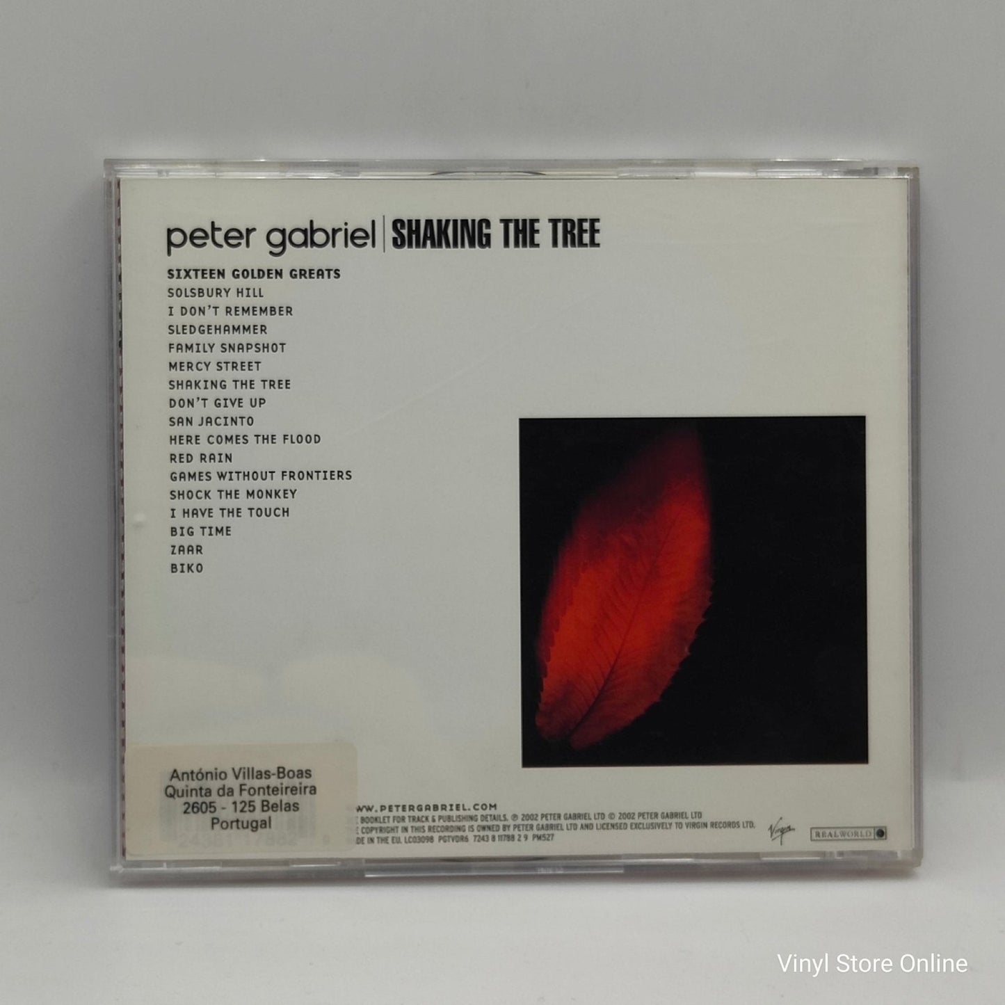 Peter Gabriel ‎– Shaking The Tree (Sixteen Golden Greats) - Vinyl Store Online