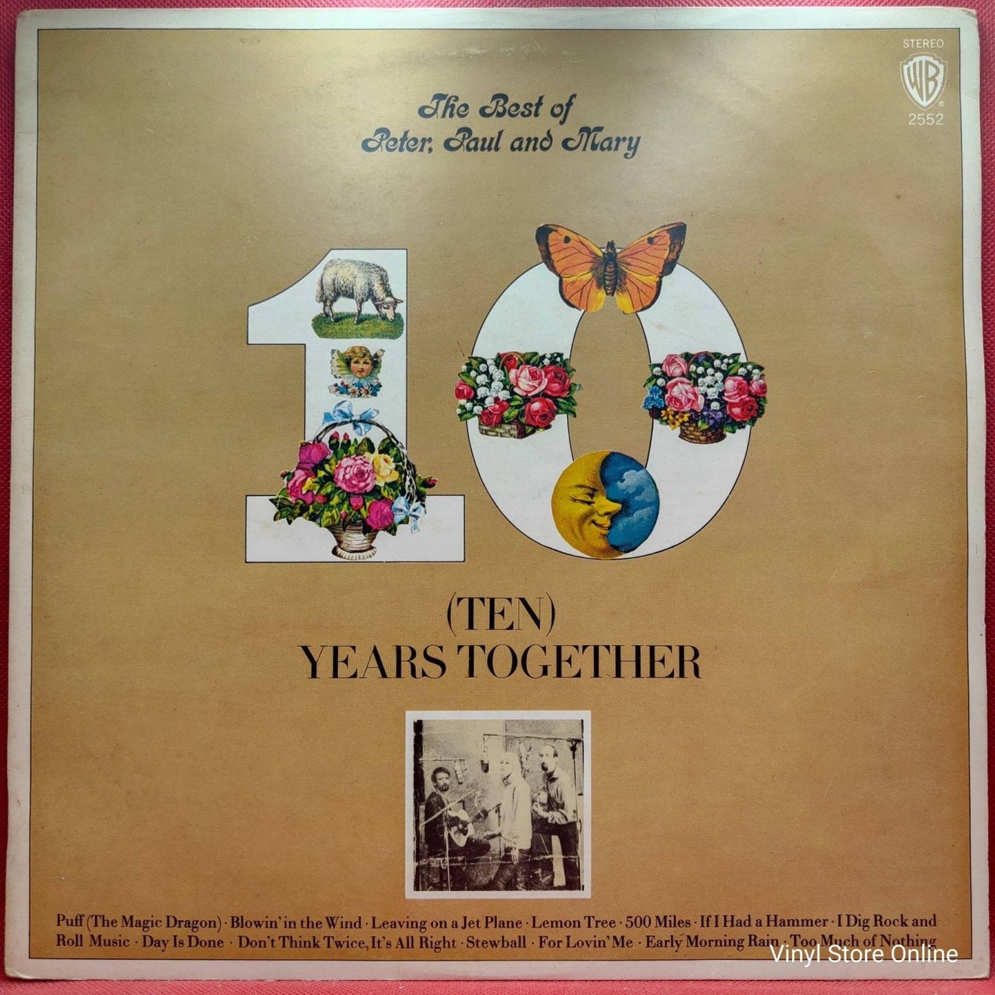 Peter, Paul And Mary ‎– The Best Of Peter, Paul And Mary ((Ten) Years Together) - Vinyl Store Online