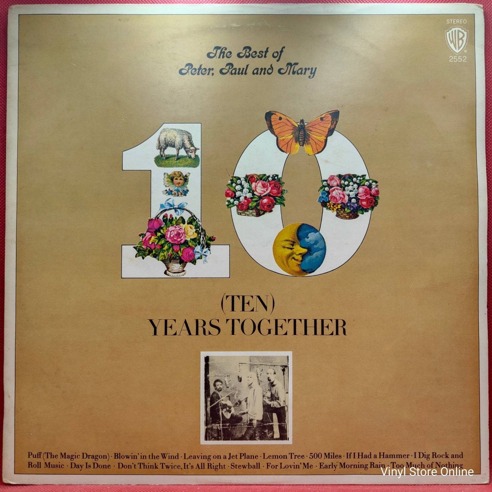 Peter, Paul And Mary ‎– The Best Of Peter, Paul And Mary ((Ten) Years Together) - Vinyl Store Online