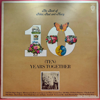 Peter, Paul And Mary ‎– The Best Of Peter, Paul And Mary ((Ten) Years Together) - Vinyl Store Online