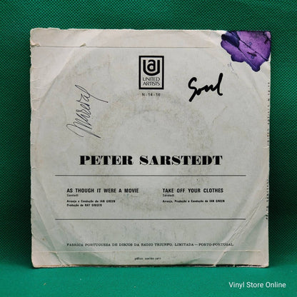 Peter Sarstedt ‎– As Though It Were A Movie - Vinyl Store Online