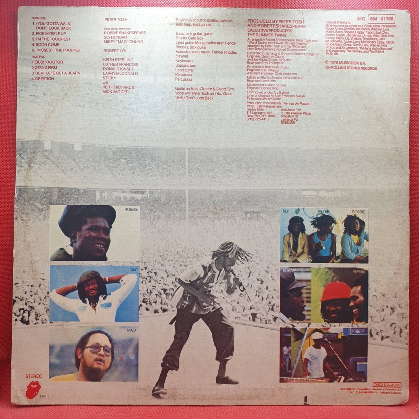 Peter Tosh ‎– Bush Doctor - Vinyl Store Online