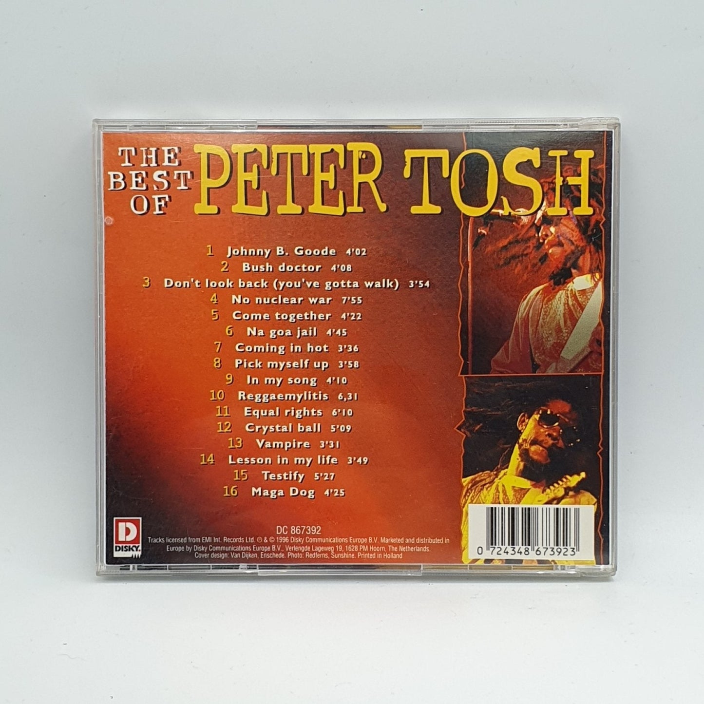 Peter Tosh ‎– The Best Of Peter Tosh - Vinyl Store Online