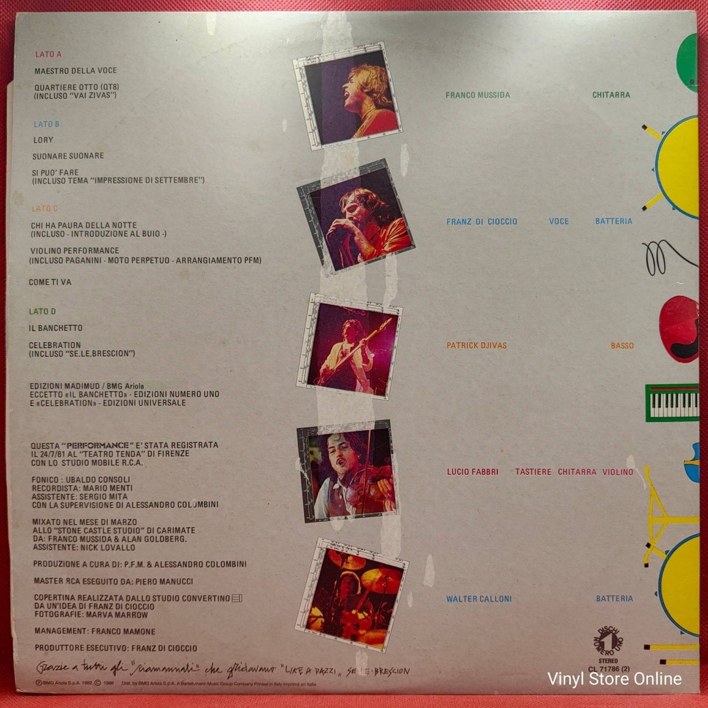 PFM ‎– Performance - Vinyl Store Online