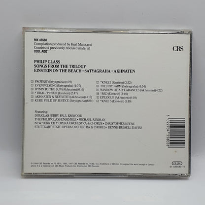Philip Glass ‎– Songs From The Trilogy - Vinyl Store Online