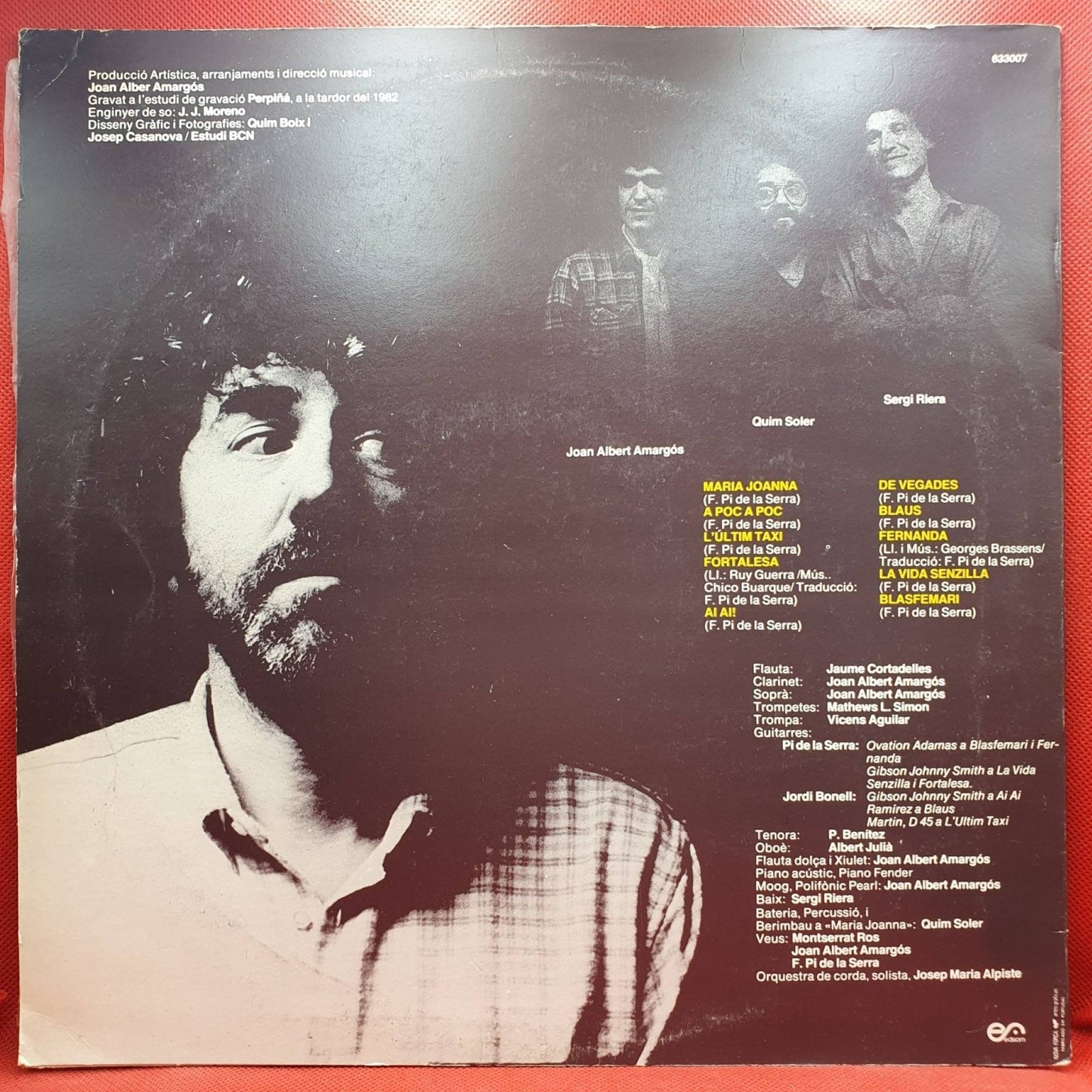 Pi De La Serra ‎– Pijama De Saliva - Vinyl Store Online