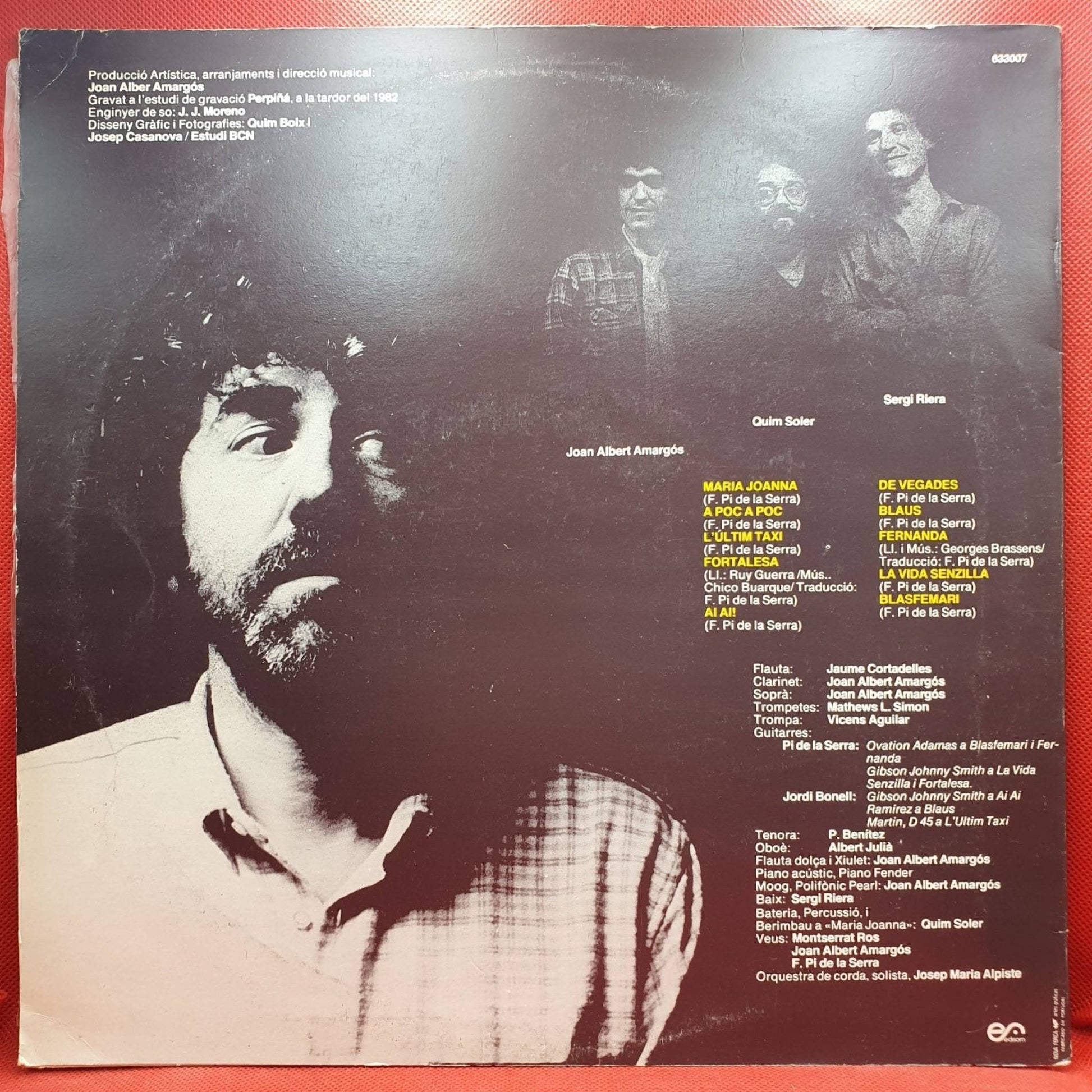 Pi De La Serra ‎– Pijama De Saliva - Vinyl Store Online