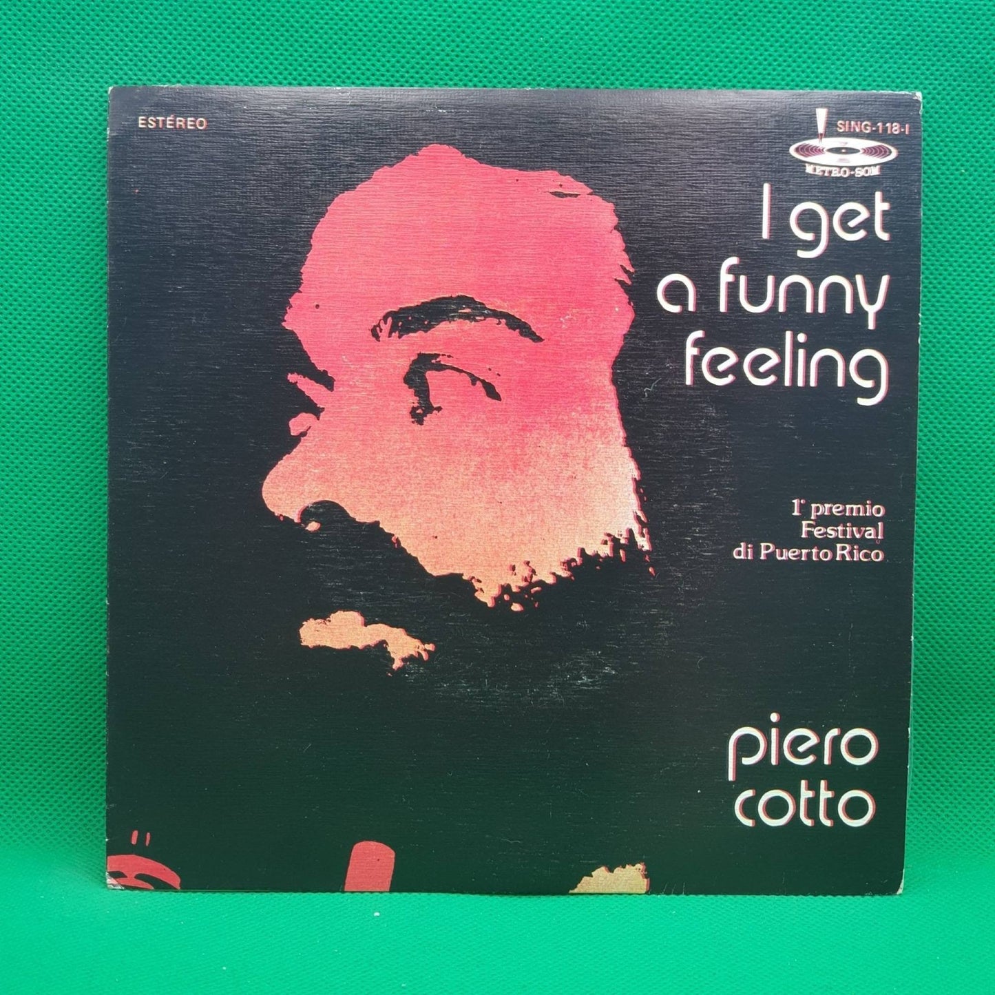 Piero Cotto ‎– I Get A Funny Feeling - Vinyl Store Online