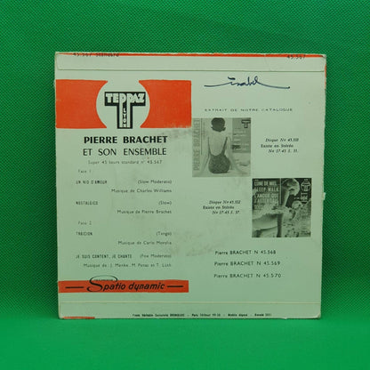 Pierre Brachet Et Son Ensemble - Nostalgico / Traicion - Vinyl Store Online