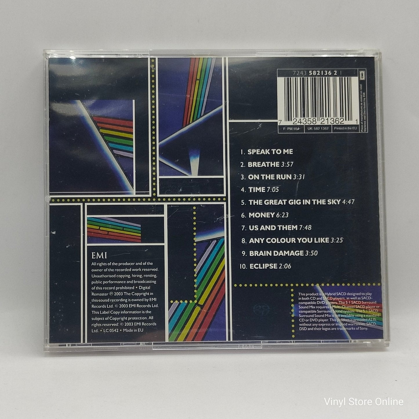 Pink Floyd ‎– The Dark Side Of The Moon - Vinyl Store Online