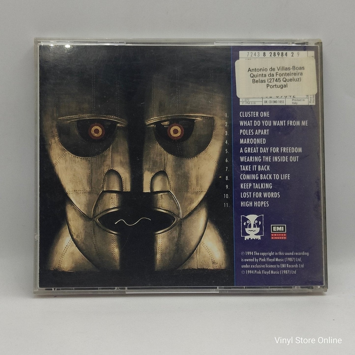 Pink Floyd ‎– The Division Bell - Vinyl Store Online