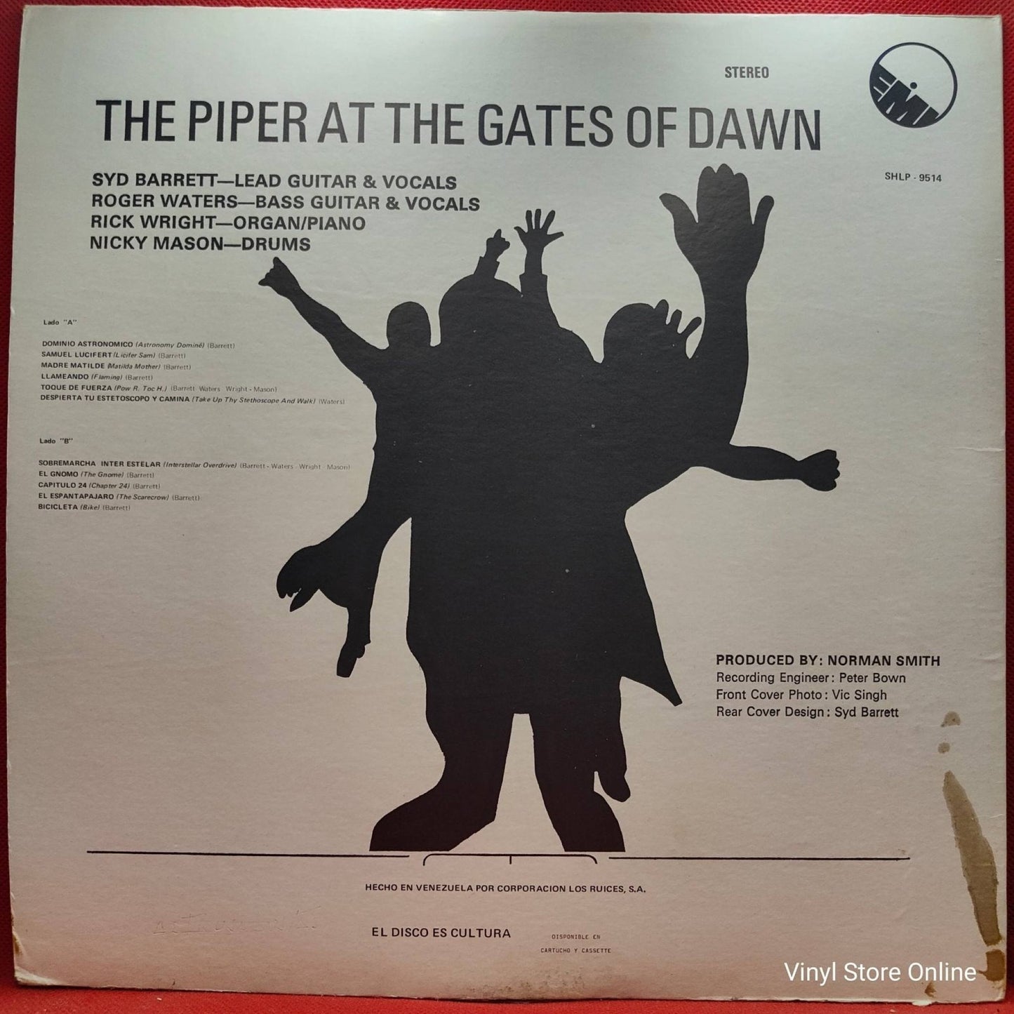 Pink Floyd ‎– The Piper At The Gates Of Dawn - Vinyl Store Online
