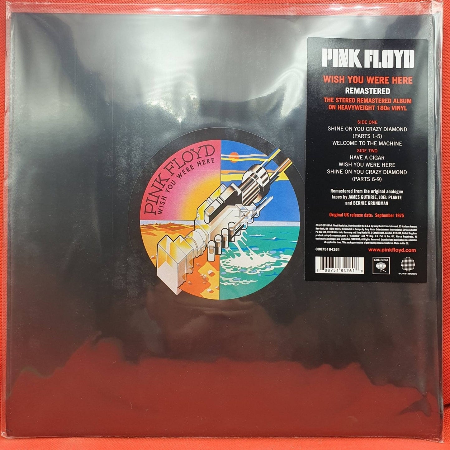 Pink Floyd ‎– Wish You Were Here - Vinyl Store Online