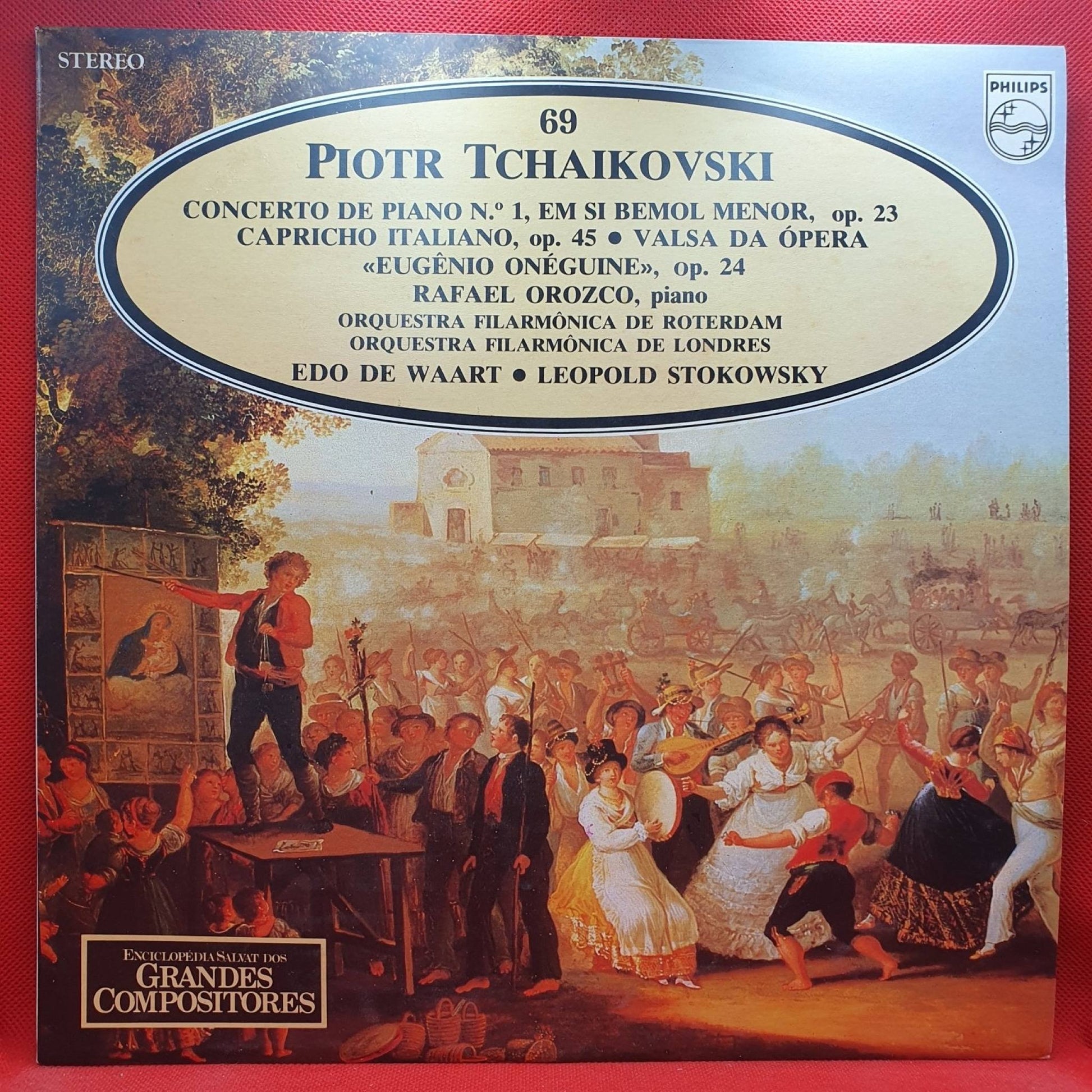 Piotr Tchaikovski, Orquesta Filarmónica De Londres ‎– Concerto De Piano N.º 1 Em Si Bemol Menor, Op. 23 / Capricho Italiano - Vinyl Store Online