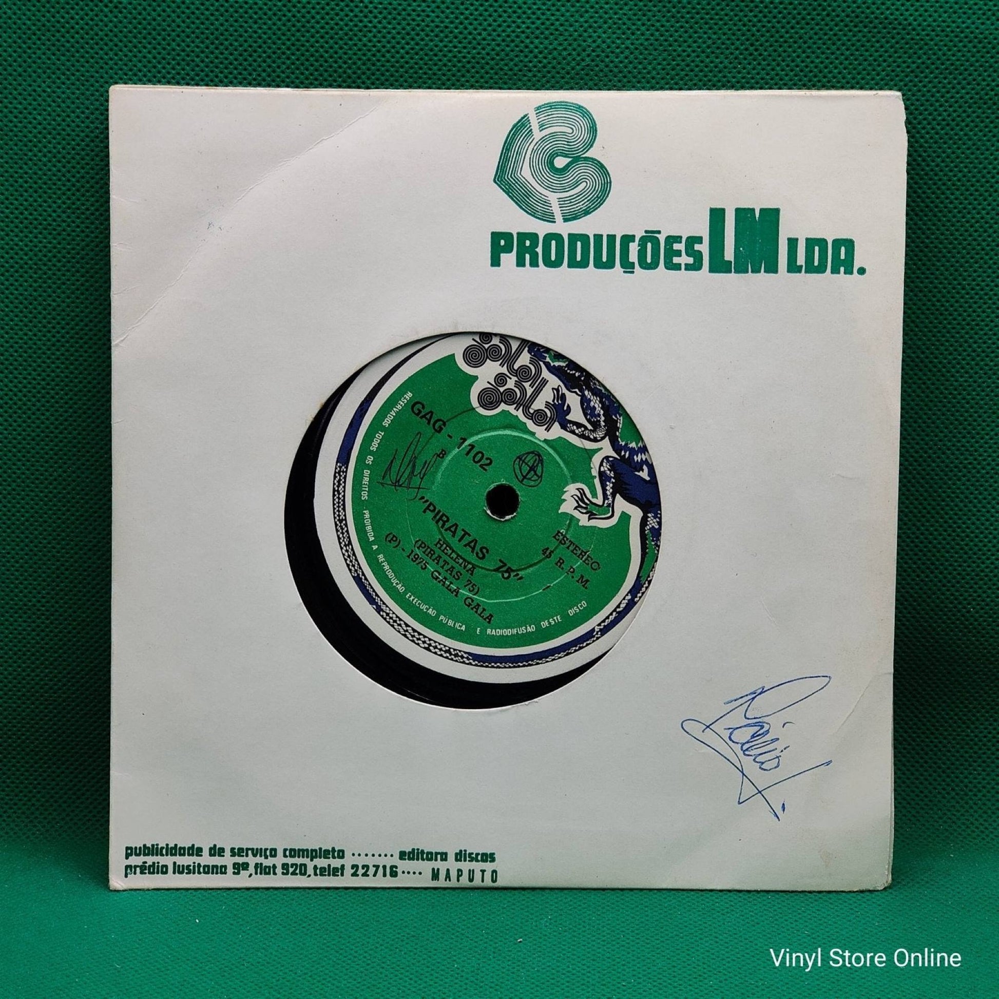 Piratas 75 ‎– Engrácia - Vinyl Store Online
