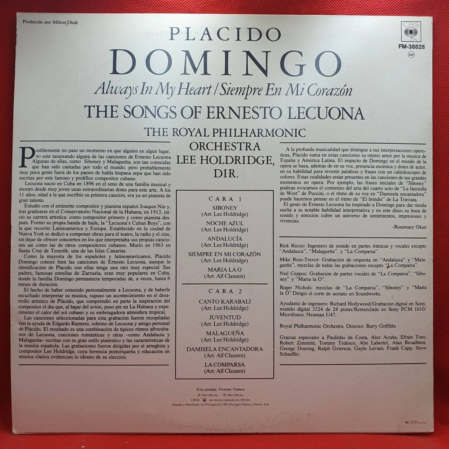Placido Domingo – Always In My Heart - Vinyl Store Online