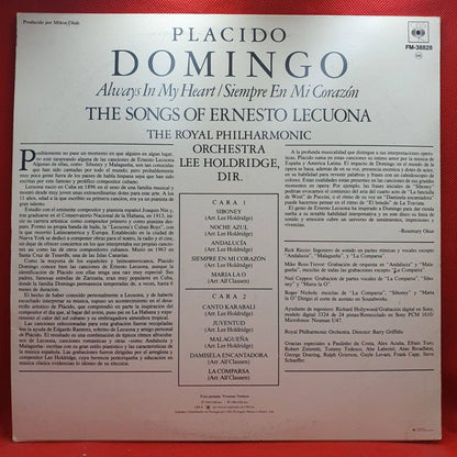 Placido Domingo – Always In My Heart - Vinyl Store Online