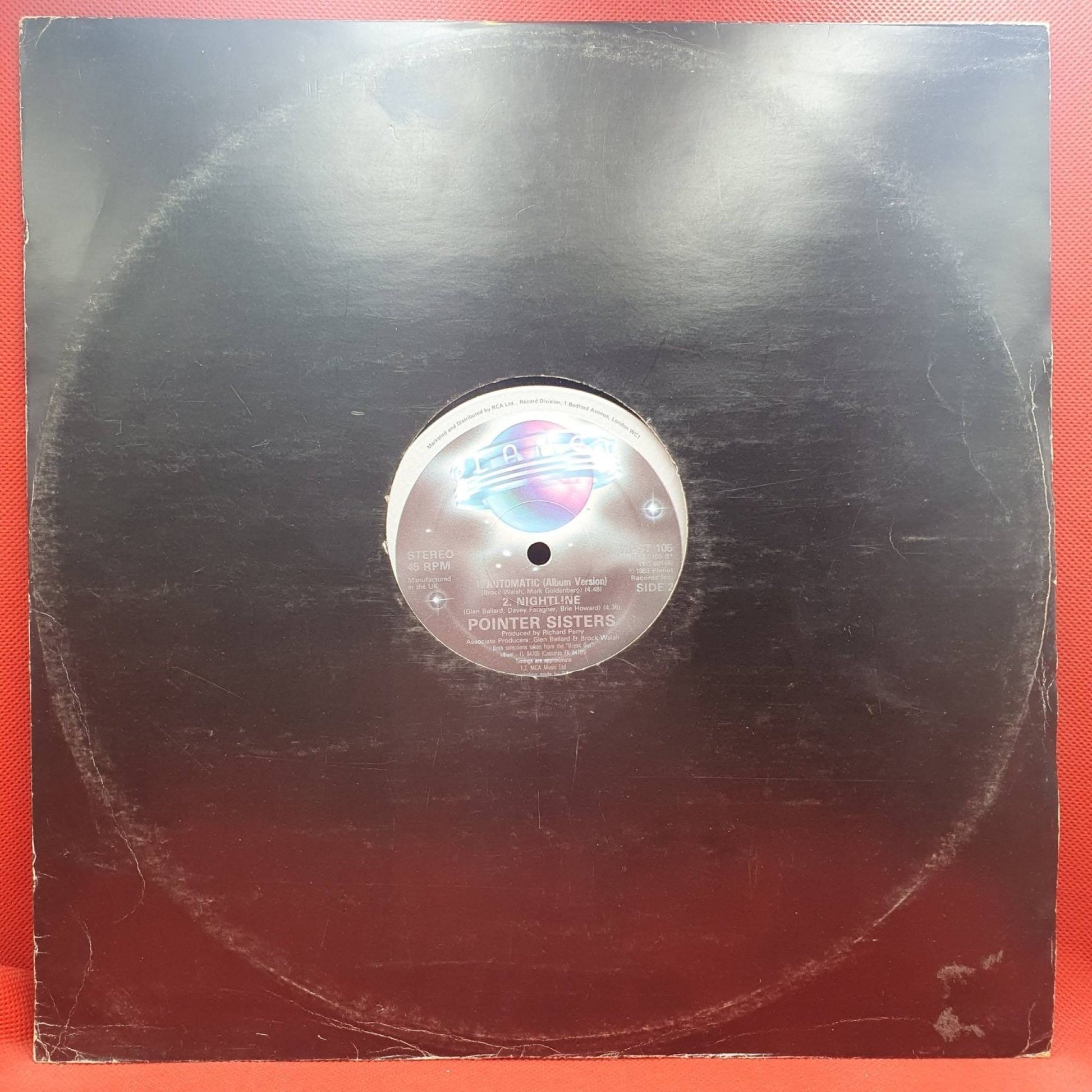 Pointer Sisters ‎– Automatic - Vinyl Store Online